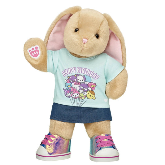 Pawlette™ Bunny Plush Sanrio® Birthday Gift Set | Build-A-Bear® - US 9710