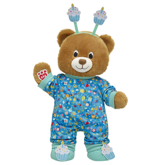 Birthday Treat Teddy Bear Sleeper Gift Set | Build-A-Bear® - US 3689