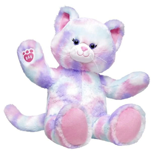 Pastel Swirl Kitty Stuffed Animal "Best Sister" Gift Set | Build-A-Bear® - US 9146