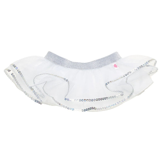White Sequin Tutu for Stuffed Animals | Build-A-Bear® - US 3280