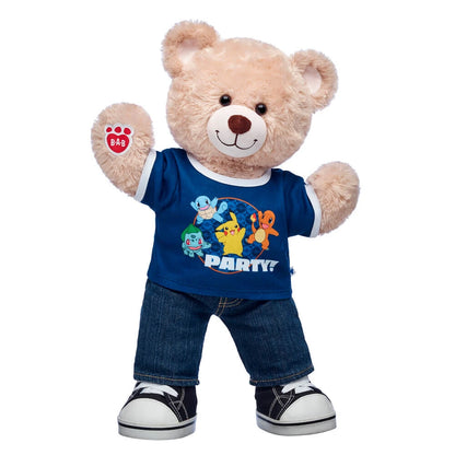 Happy Hugs Teddy Pokémon Party Gift Set | Build-A-Bear® - US 5878