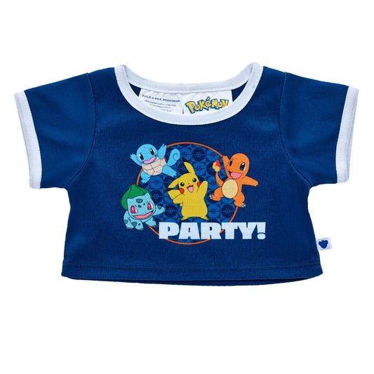 Pokémon Party T-Shirt for Stuffed Animals | Build-A-Bear® - US 7913