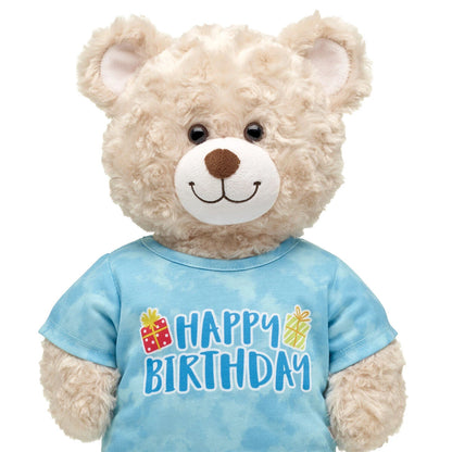 Blue Tie-Dye Birthday T-Shirt for Plush Toys | Build-A-Bear® - US 1979