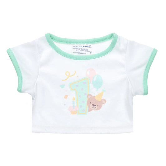 First Birthday T-Shirt for Stuffed Animals | Build-A-Bear® - US 3497