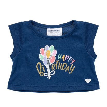 Birthday Balloons T-Shirt for Stuffed Animals | Build-A-Bear® - US 4580