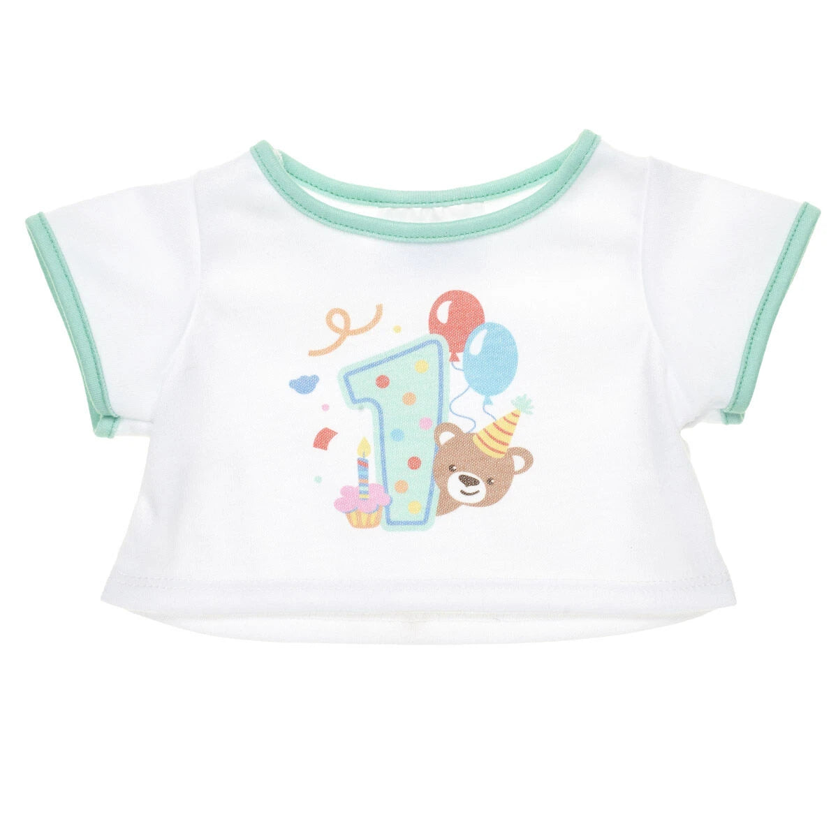First Birthday T-Shirt for Plush Toys - US 8810