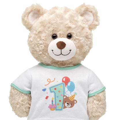 First Birthday T-Shirt for Plush Toys - US 8810