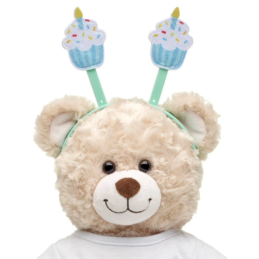 Birthday Cupcake Headband for Plush Toys - US 4391
