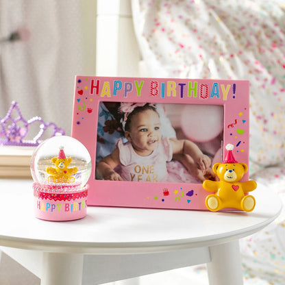 Build-A-Bear® Happy BEARthday! Pink Photo Frame - US 6469