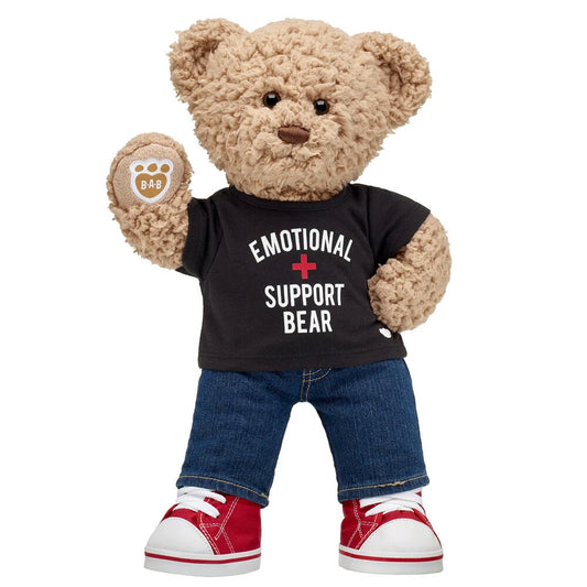 Timeless Teddy Bear "Emotional Support" Gift Set | Build-A-Bear® - US 6978