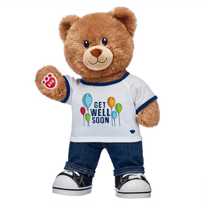 Lil' Cub® Brownie Teddy Bear "Get Well Soon" Gift Set | Build-A-Bear® - US 6712