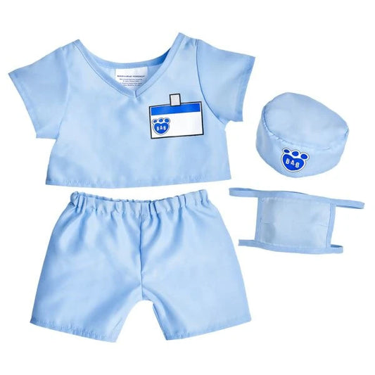 Blue Scrubs 4 pc. for Stuffed Animals | Build-A-Bear® - US 9894