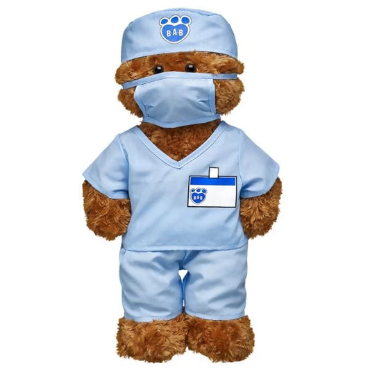 Blue Scrubs 4 pc. for Stuffed Animals | Build-A-Bear® - US 8816