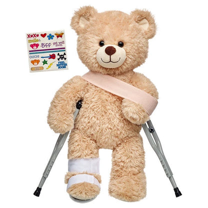Silver Crutches Set 5 pc. for Stuffed Animals | Build-A-Bear® - US 4954