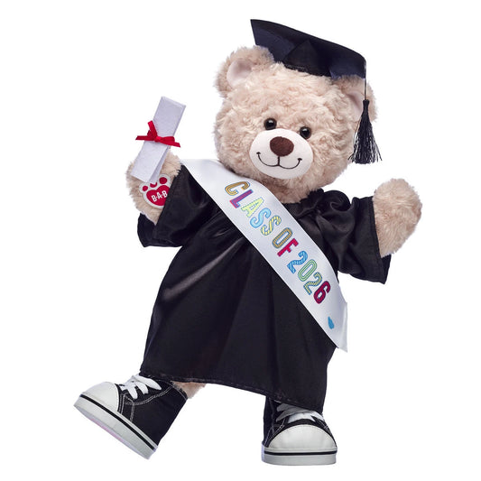 Happy Hugs Teddy Bear Class of 2026 Graduation Gift Set | Build-A-Bear - US 7104