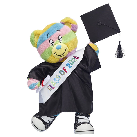 Oh, the Places You'll Go! Teddy Bear Black | Build-A-Bear - US 3817