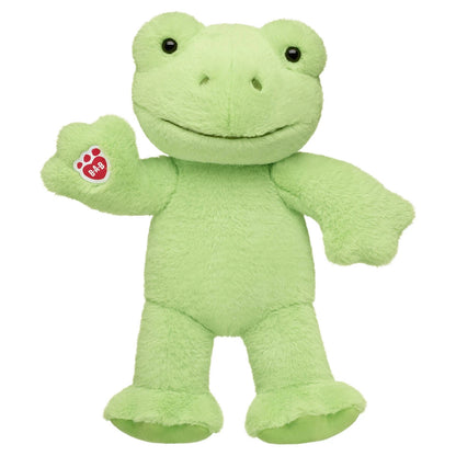 Personalized Embroidered Green Frog Plush Toy | Build-A-Bear® - US 3360