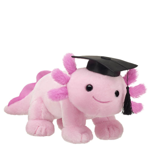 Pink Axolotl Stuffed Animal Graduation Gift Set - US 6982