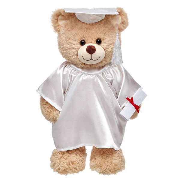 White Graduation Set 4 pc. for Stuffed Animals | Build-A-Bear® - US 6984