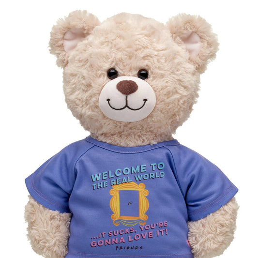 FRIENDS TV Show "Welcome to the Real World" T-Shirt for Stuffed Animals | Build-A-Bear® - US 7586