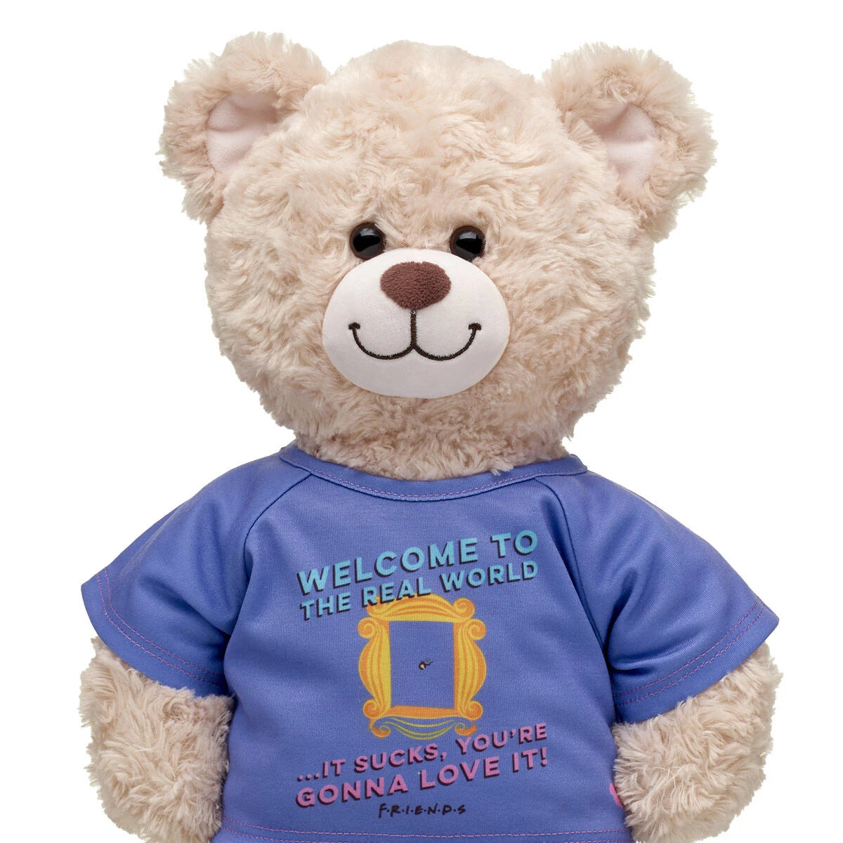 FRIENDS TV Show "Welcome to the Real World" T-Shirt for Stuffed Animals | Build-A-Bear® - US 7939