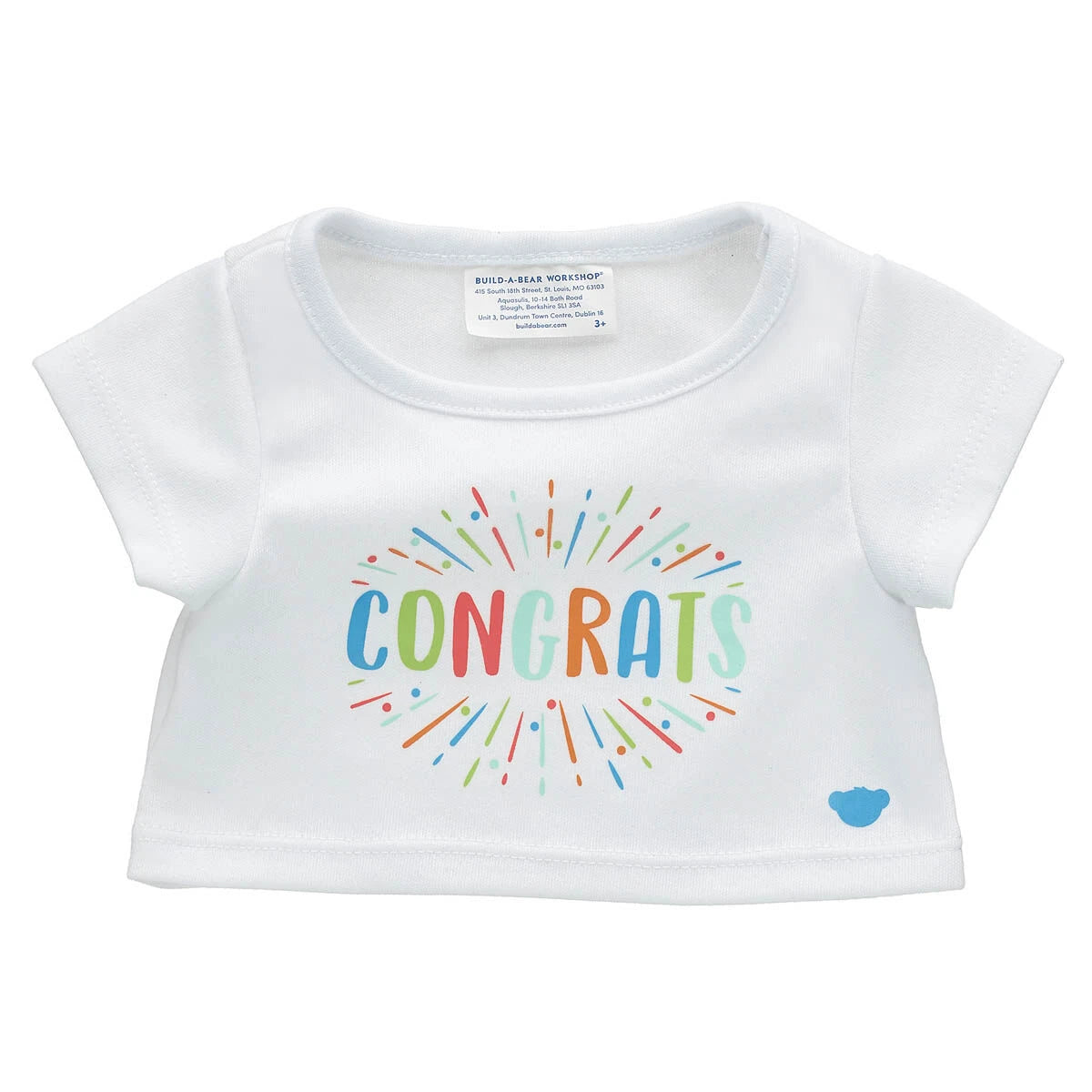 Congrats Plush Toy T-Shirt | Build-A-Bear® - US 2351