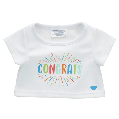Congrats Plush Toy T-Shirt | Build-A-Bear® - US 2351