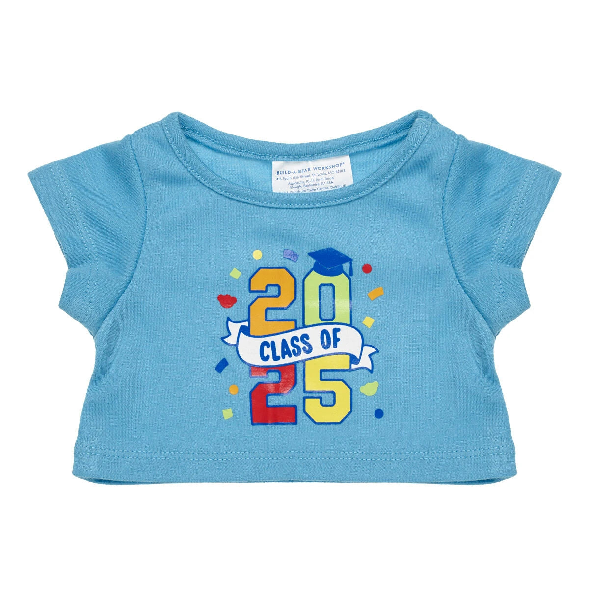 Class of 2025 T-Shirt for Plush Toys | Build-A-Bear® - US 3859