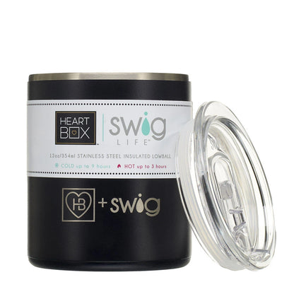 12 oz. HeartBox x Swig Life Stainless Steel Insulated Lowball | Build-A-Bear® - US 5814