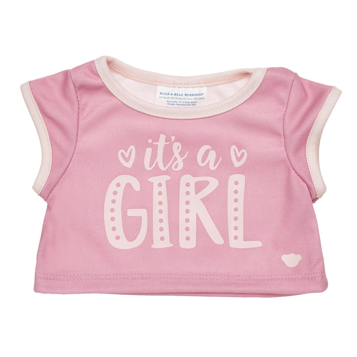 It's a Girl T-Shirt for Plush Toys | Build-A-Bear® - US 8522