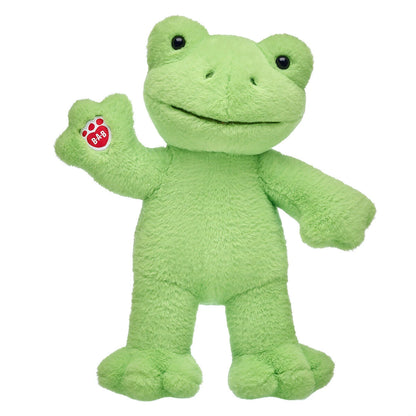 Spring Green Frog Stuffed Animal | Build-A-Bear® - US 2585
