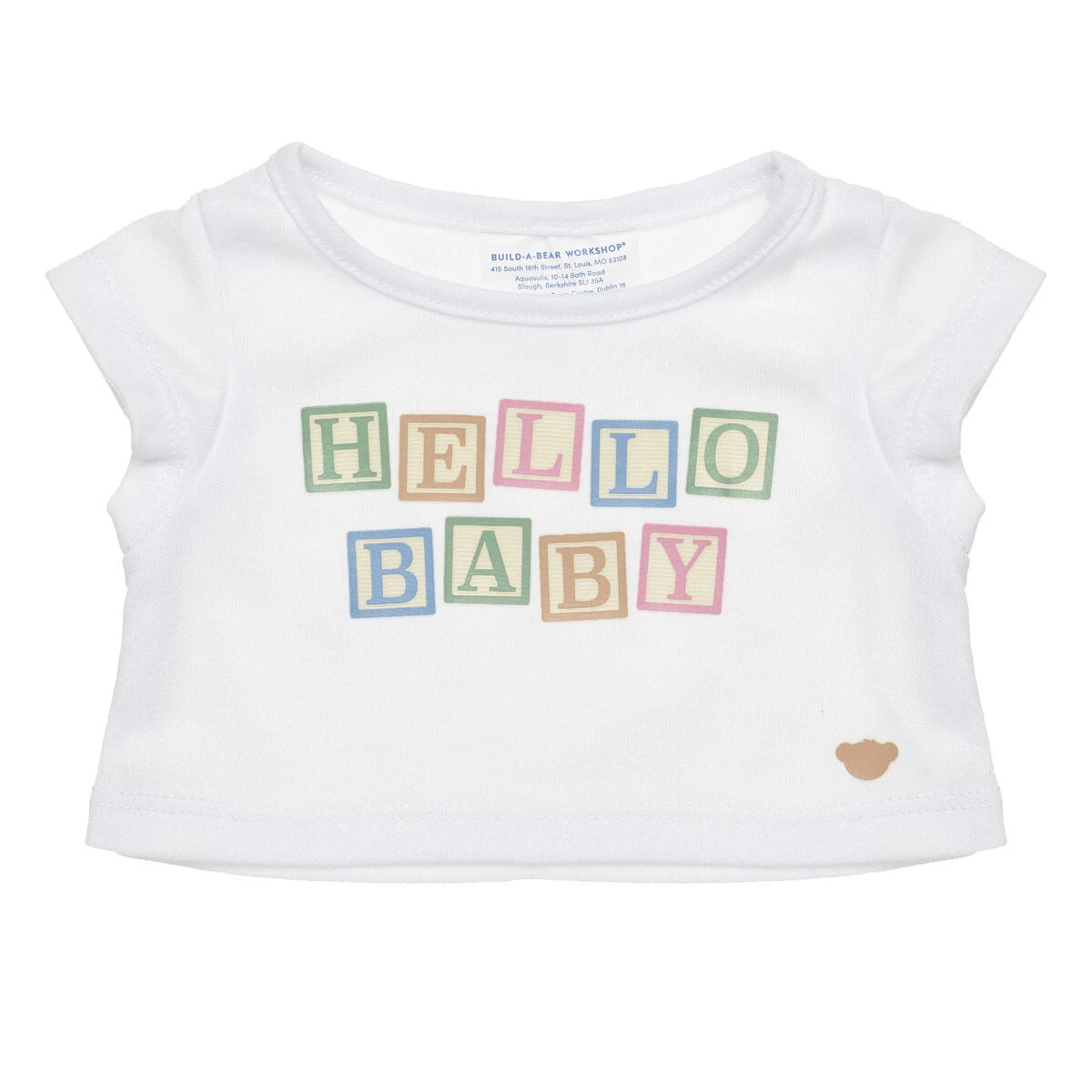 Hello Baby T-Shirt for Plush Toys | Build-A-Bear® - US 8697