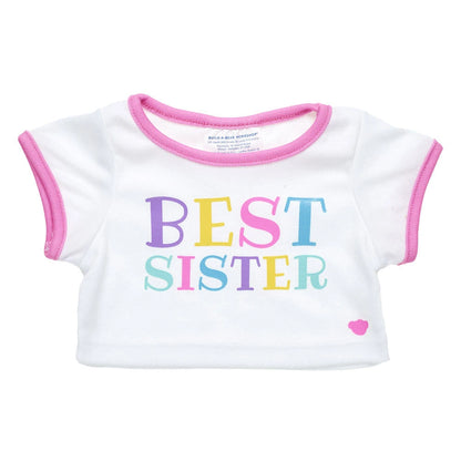 Pastel Swirl Kitty Stuffed Animal "Best Sister" Gift Set | Build-A-Bear® - US 9805