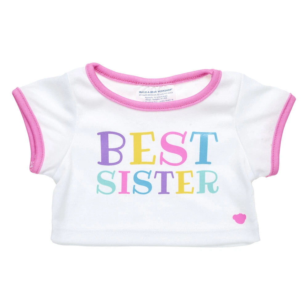 Pastel Swirl Kitty Stuffed Animal "Best Sister" Gift Set | Build-A-Bear® - US 9146