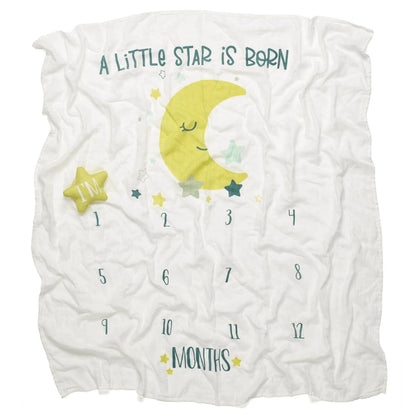 Monthly Milestone Baby Blanket | Build-A-Bear® - US 8031