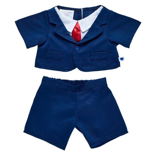 Navy Business Suit 2 pc. for Stuffed Animals | Build-A-Bear® - US 5625