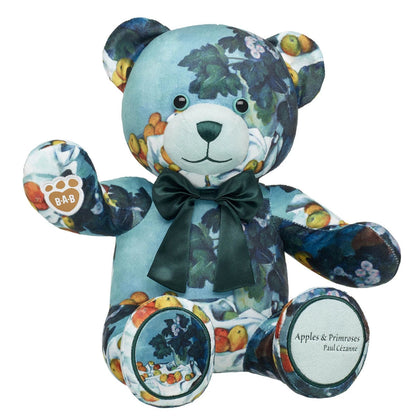 Cézanne Still Life Painting Teddy Bear &amp; Bow | Build-A-Bear® - US 1035