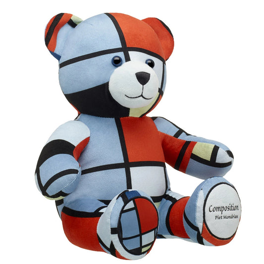 Piet Mondrian Composition Teddy Bear - US 7215
