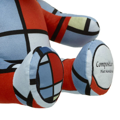 Piet Mondrian Composition Teddy Bear - US 6582