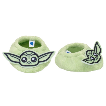 Happy Hugs Teddy Bear with Star Wars Grogu™ Sleeper &amp; Slippers Gift Set | Build-A-Bear® - US 1891
