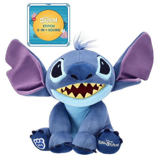 Disney's Stitch Stuffed Animal with Sound | Shop Now at Build-A-Bear® - US 2522