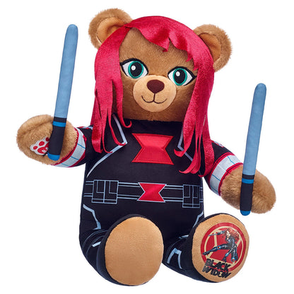 Marvel Black Widow Inspired Teddy Bear | Build-A-Bear® - US 4263