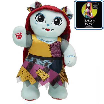 Online Exclusive Disney Tim Burton's The Nightmare Before Christmas Sweet Sally Plush Gift Set with Sound | Build-A-Bear® - US 8579
