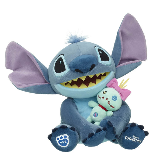 Disney Stitch Plush with Scrump Wristie | Build-A-Bear® - US 2986