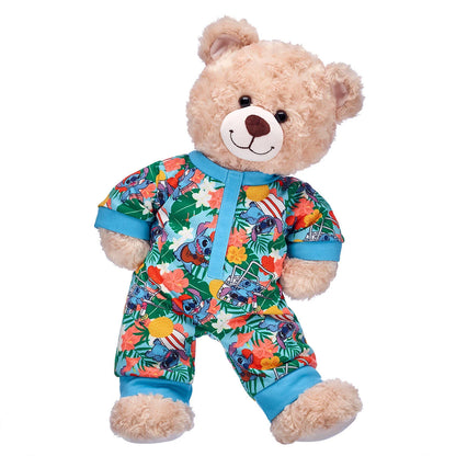 Happy Hugs Teddy Bear with Disney Stitch Sleeper Gift Set | Build-A-Bear® - US 1289