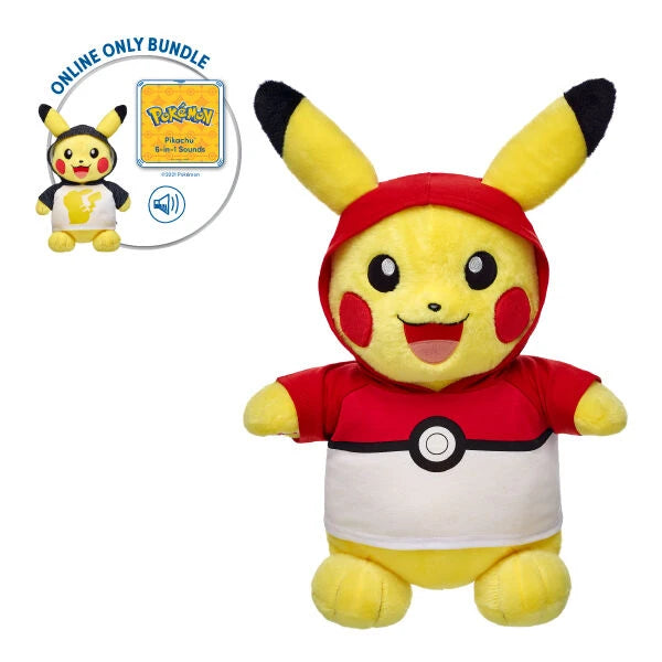Pokémon Pikachu Plush Hoodie Bundle | Build-A-Bear® - US 2520