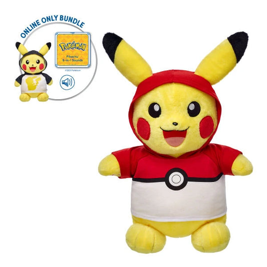 Pokémon Pikachu Plush Hoodie Bundle | Build-A-Bear® - US 6871