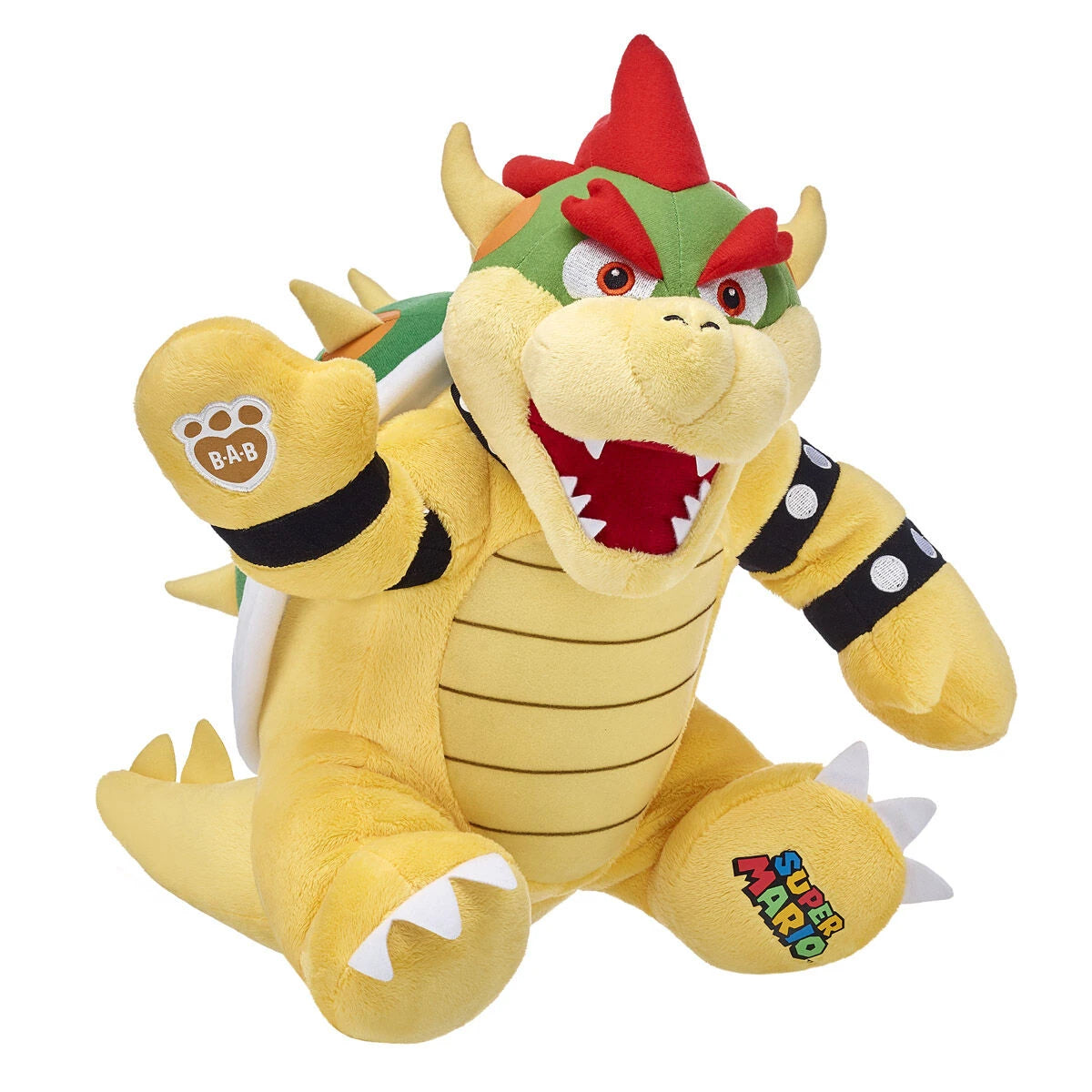 Super Mario Bowser Plush w/ 5-in-1 Sound | Build-A-Bear - US 4251