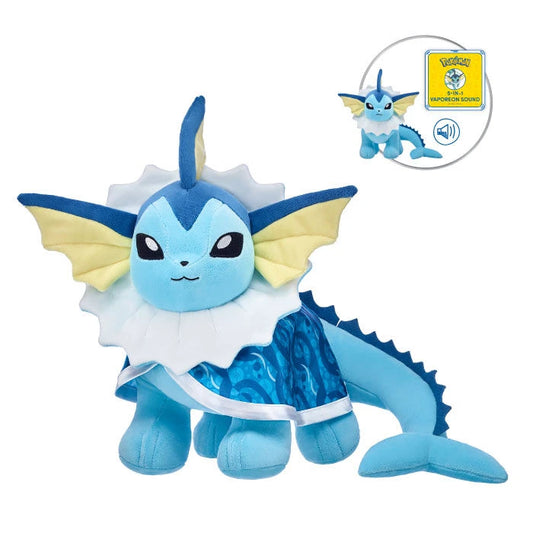 Pokémon Vaporeon Plush Bundle | Build-A-Bear - US 9758