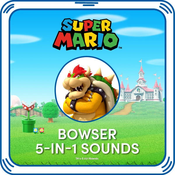 Super Mario Bowser Plush w/ 5-in-1 Sound | Build-A-Bear - US 7591